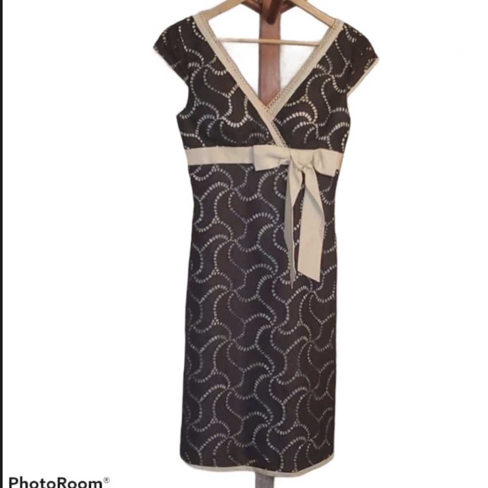 Phoebe Couture Party Midi Lace Dress